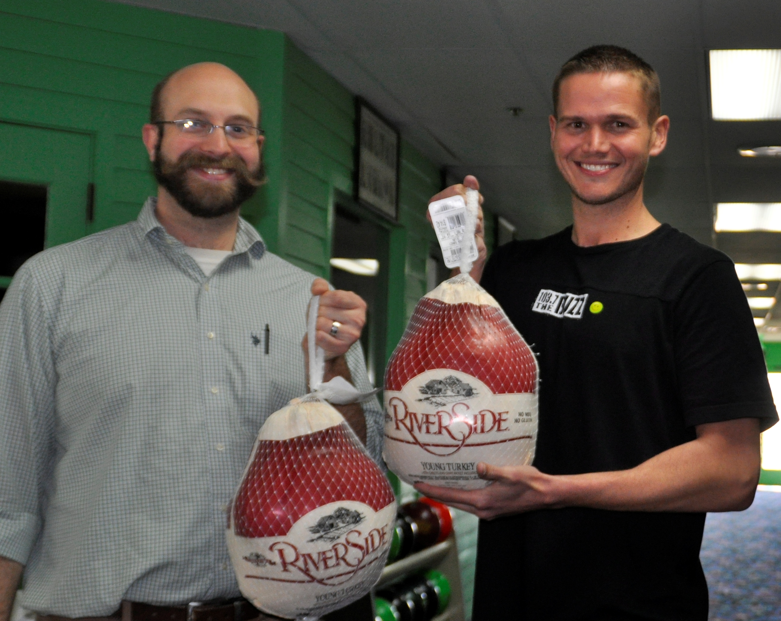 Yep - We're Bowling Frozen Turkeys