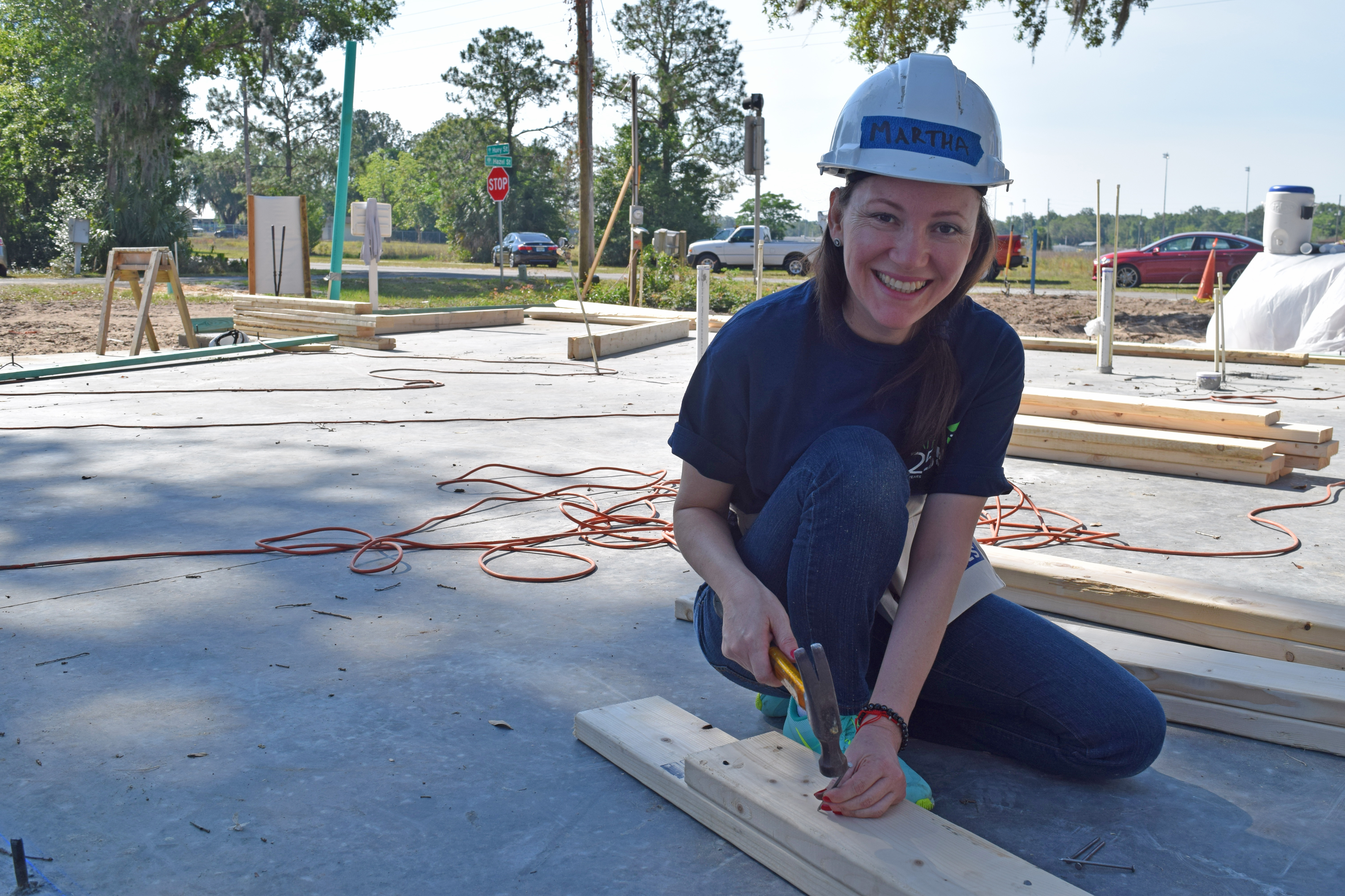 Women Build Volunteer