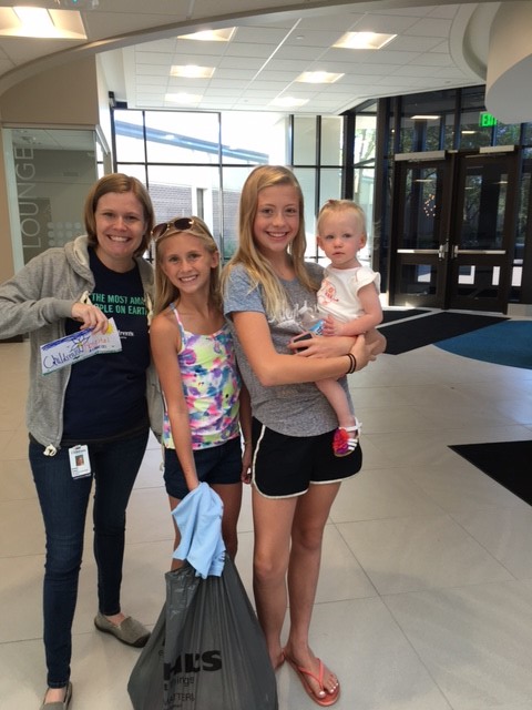 The girls raised over 1K for Childrens last summer!!!