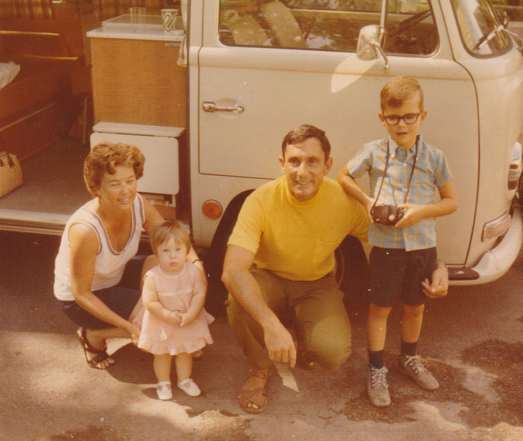 Don with his family