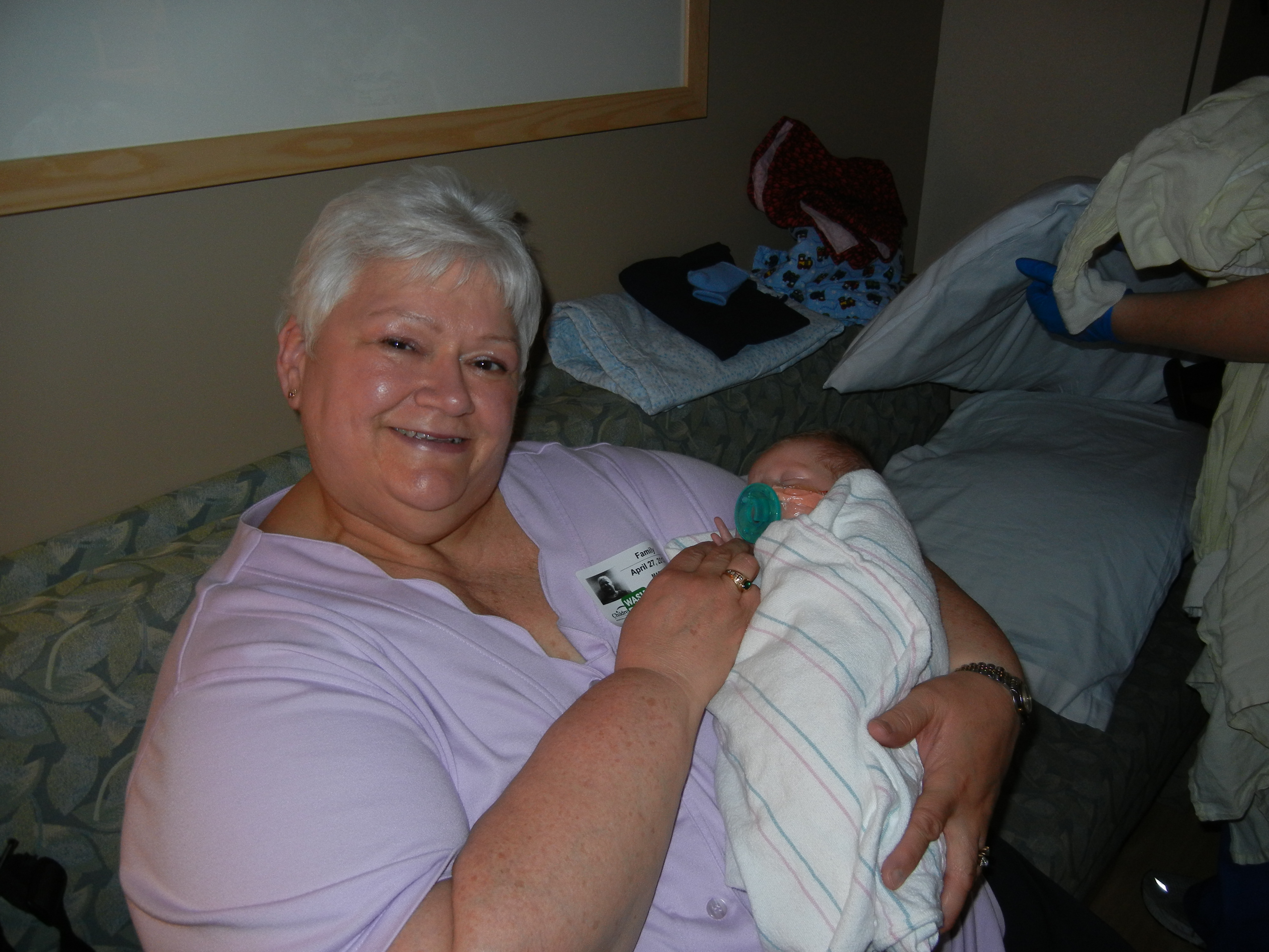 Connor & Grandma Mary