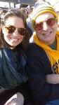 Michelle & Pat at a WVU Game - November 2015