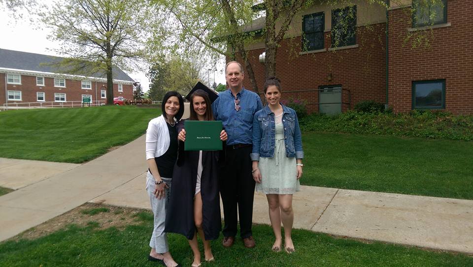 Shannon's Graduation from SRU (May 2016)