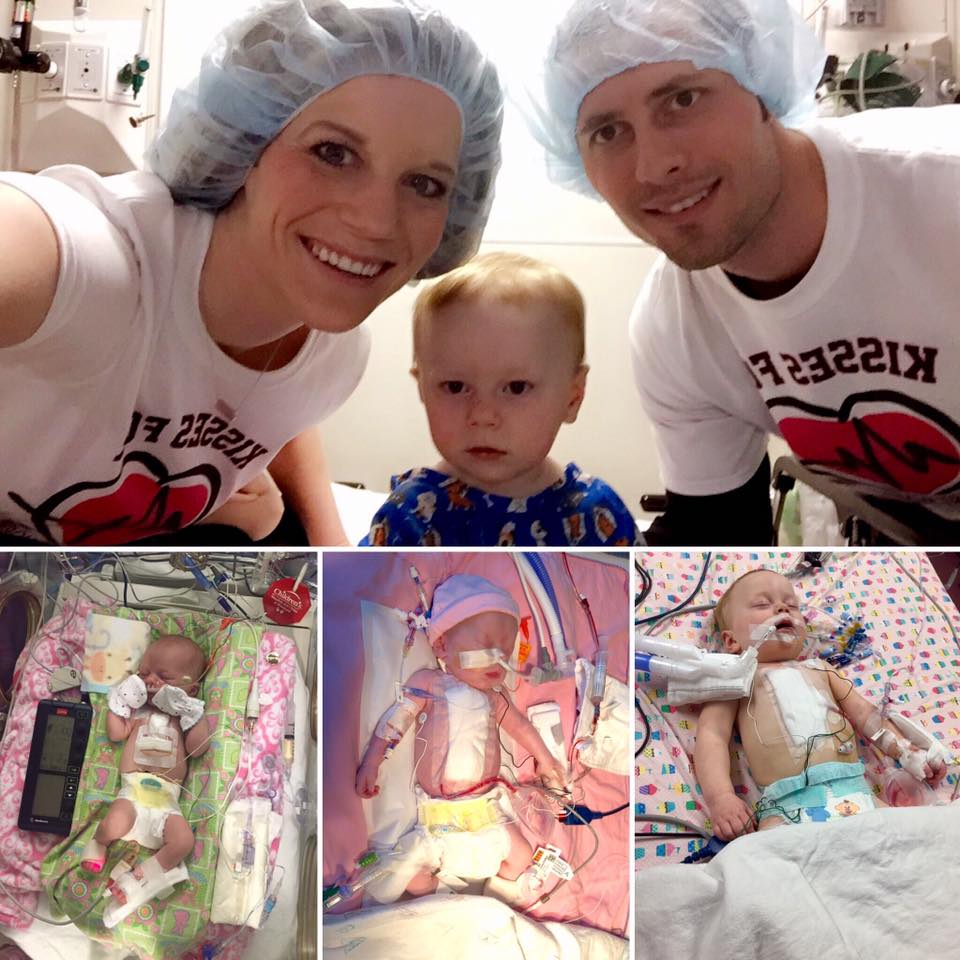 Kenzie after her 3 heart surgeries