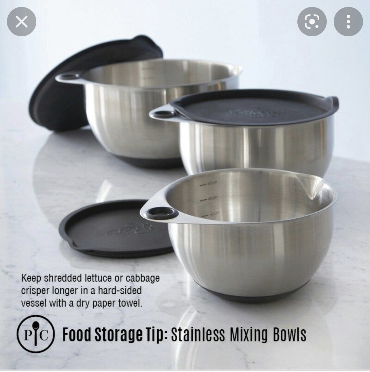 15. Stainless Mixing Bowls