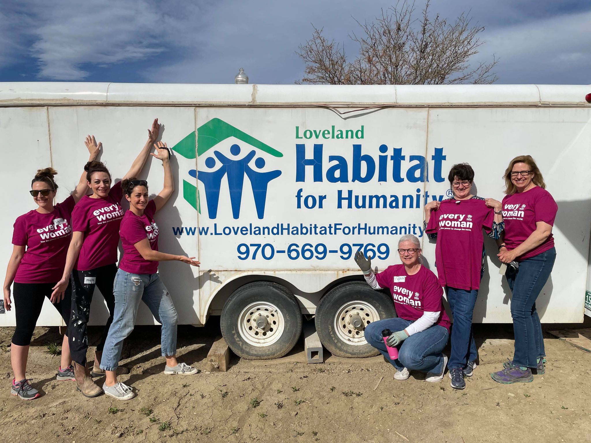Mayor Jacki Marsh, Larimer County Commissioner Jody Shadduck-McNally, Meghan Morris and Friends
