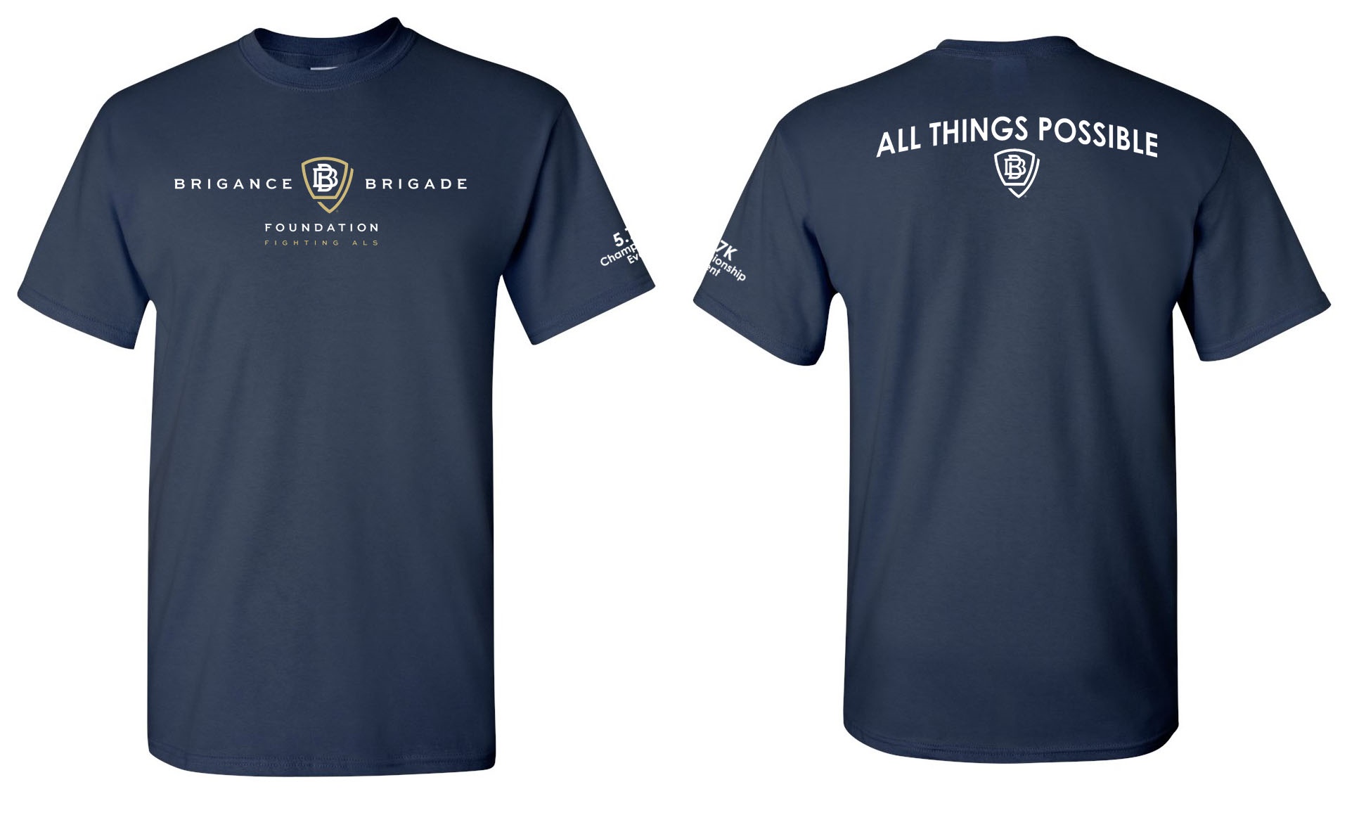 1.57 Mile participants receive this "All Things Possible" t-shirt to commemorate the day!