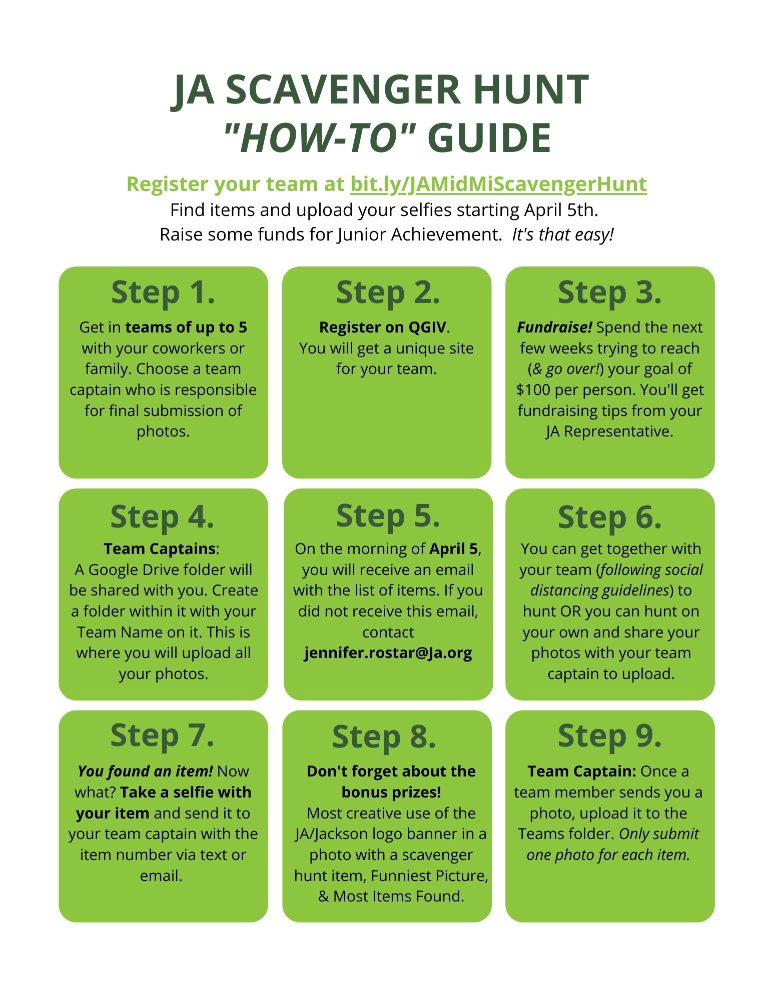 Scavenger Hunt Guide