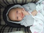 Macie at 2 months old
