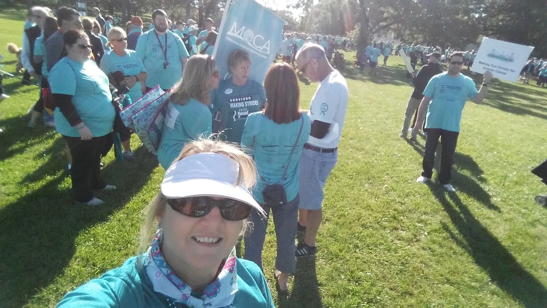 2015 Ready to Walk with Chemo Chicks!