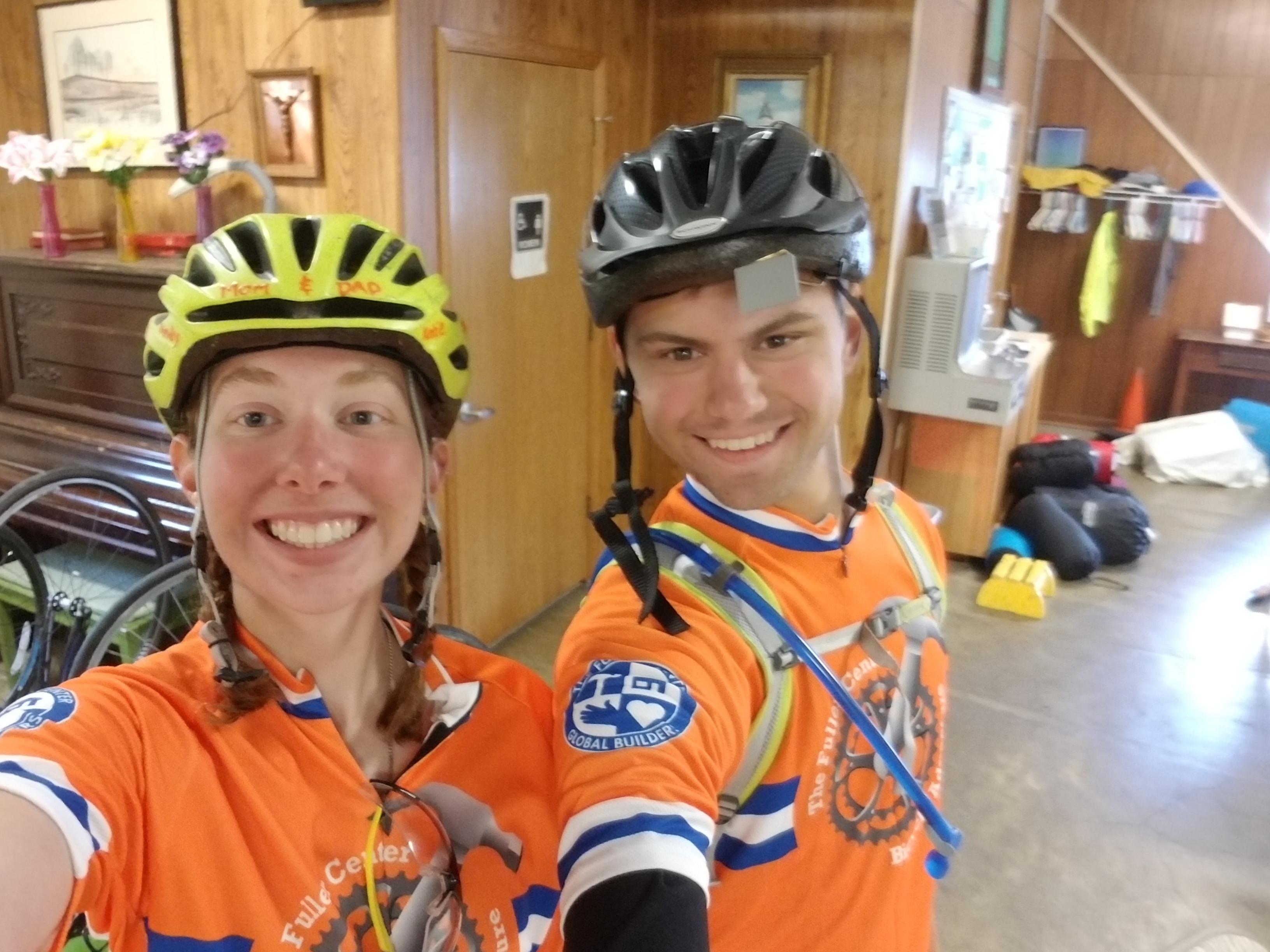 First Ride Day- 1 flat but lots of smiles