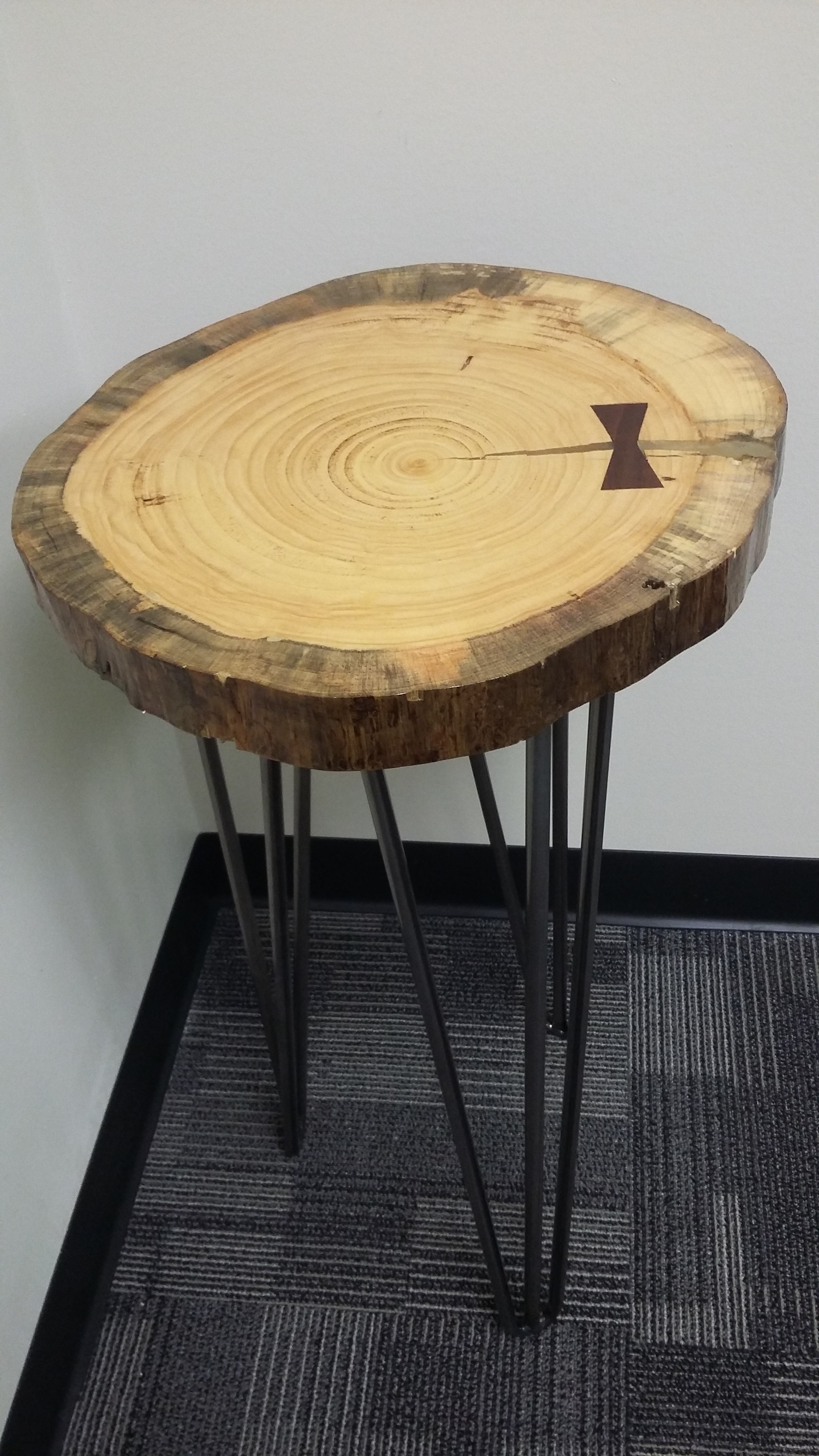 In memory of our Angel Natalie Marcella Wiegman  - Handmade - Table - by Ed Wiegman    