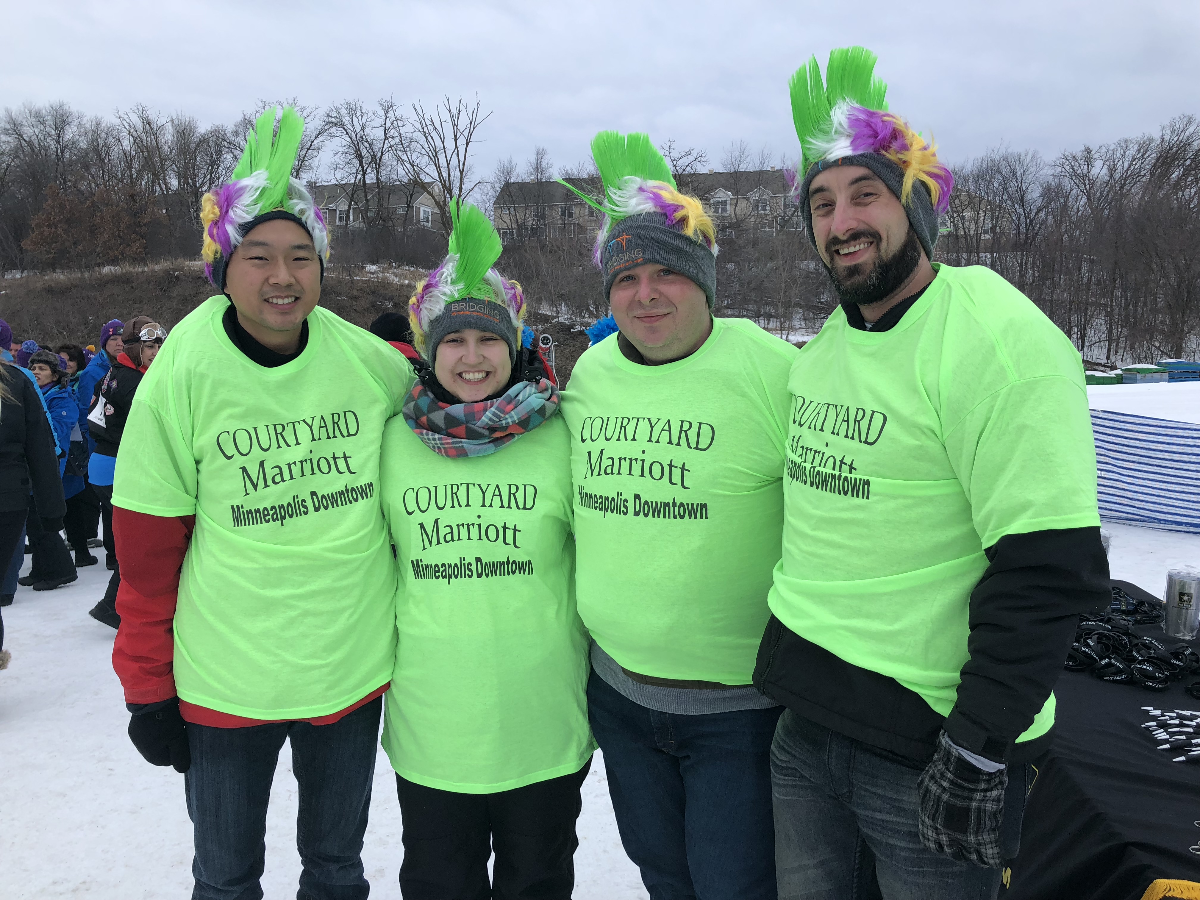 2nd Place Fundraising Team - Company - Courtyard Minneapolis.  GREAT job!!