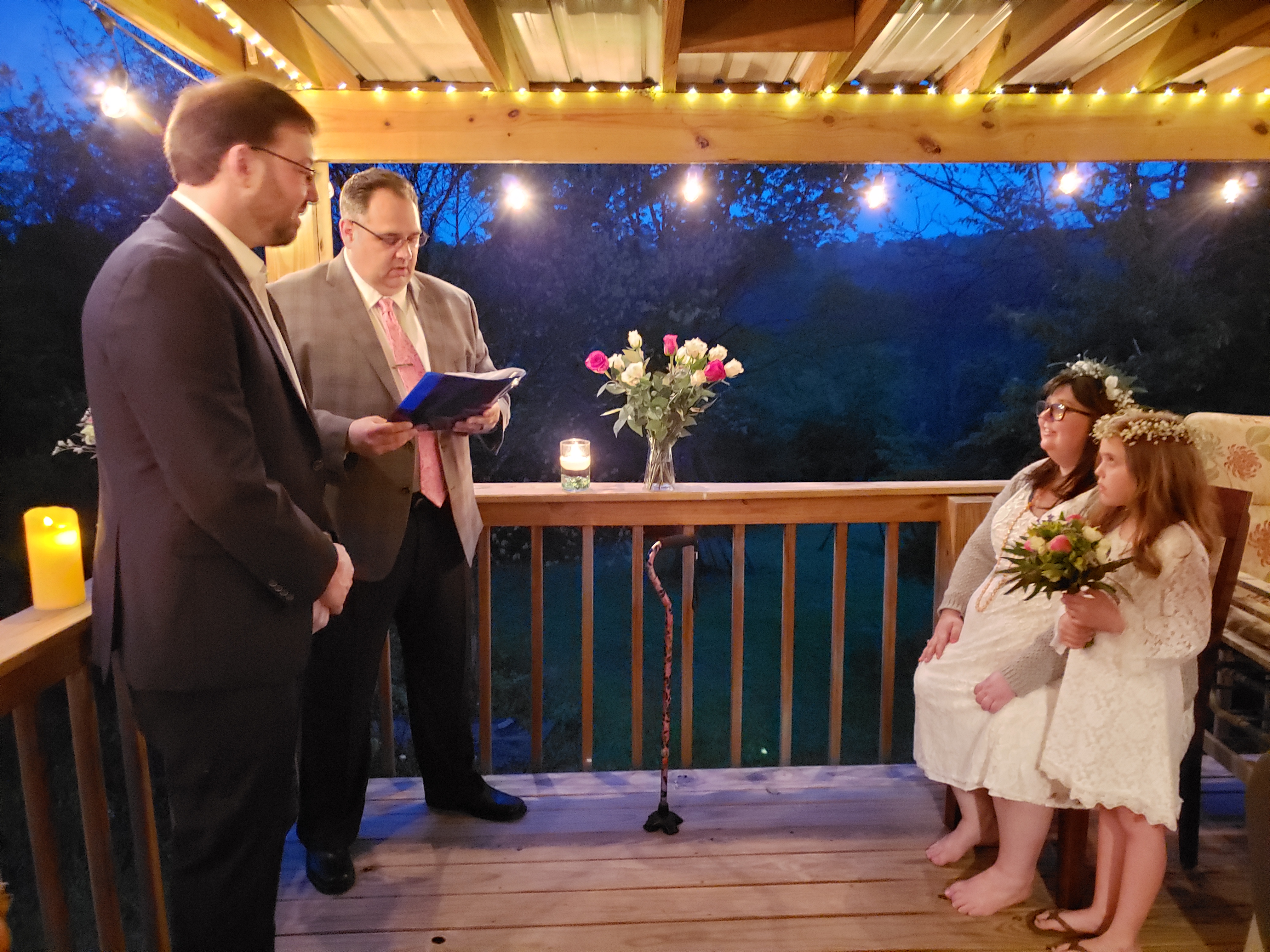 Kevin and Cassie wedding day May 2019