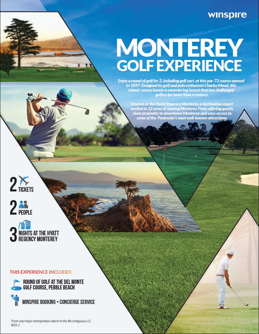 Monterey Golf Experience description