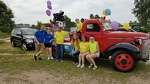 Father's Day parade Wheels of Hope Cruz'n 4 Down Syndrome showing their support