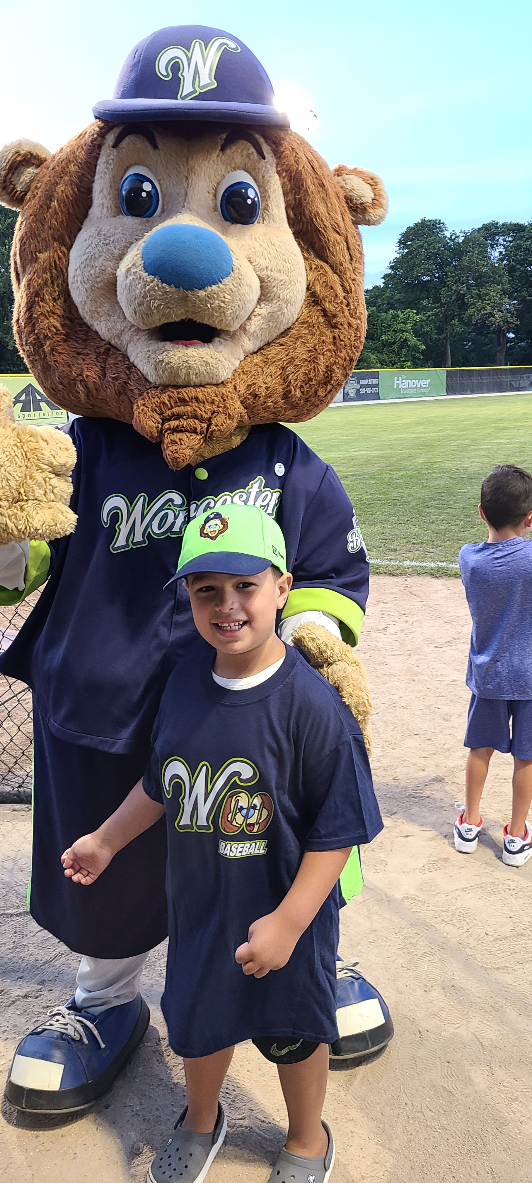 Anthony with his buddy Jake.