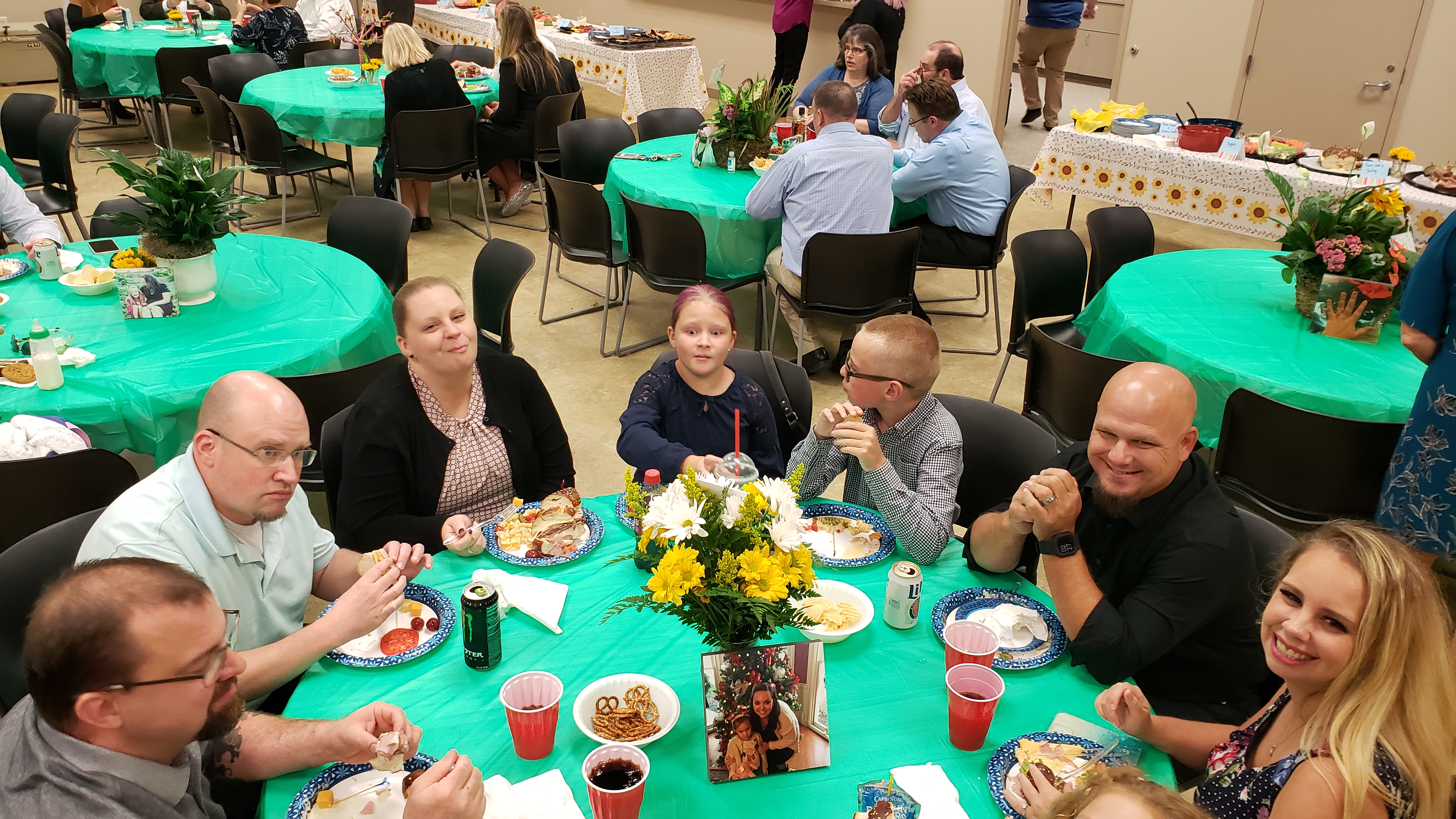 Cassies Family at her celebration of life, September 25, 2021