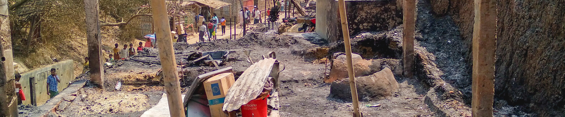 IRaise For Rohingya Camp Fire Emergency