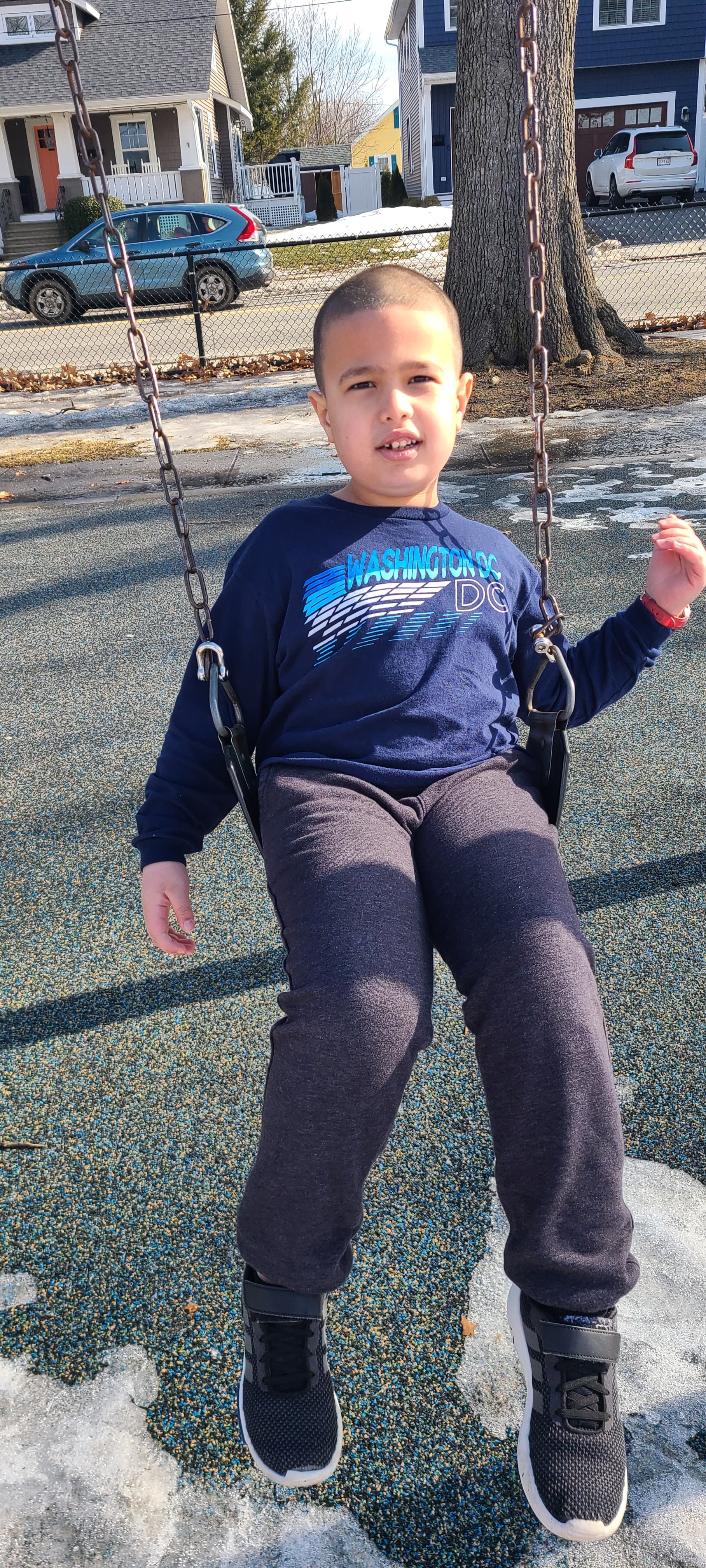 Anthony at the park.