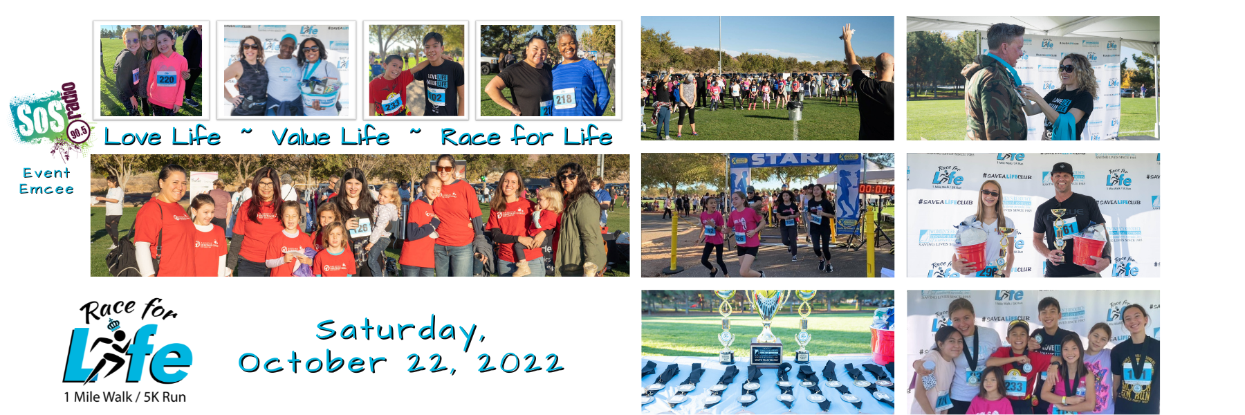 37th Anniversary Race for Life 1 Mile Walk / 5K Run