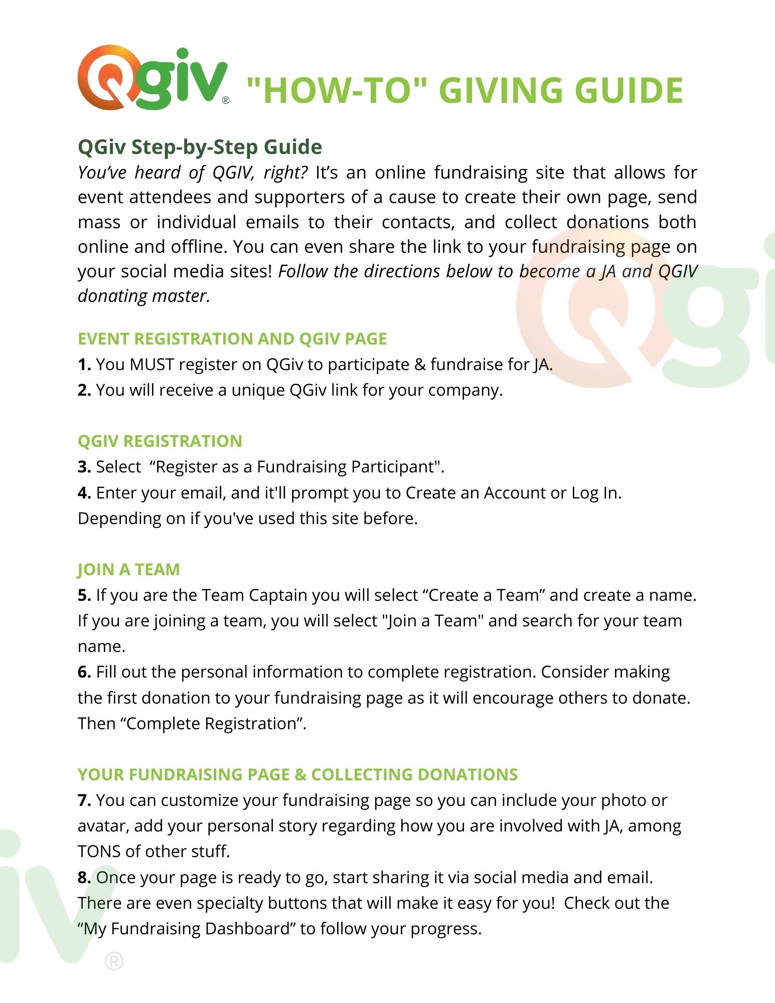 QGiv How To