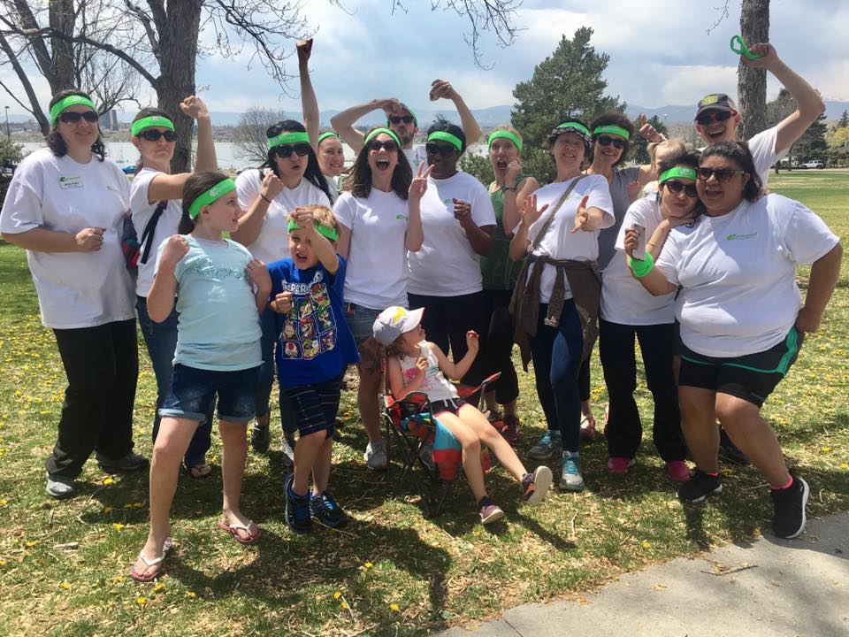 The mpowered Team at the Move for Change Kickoff