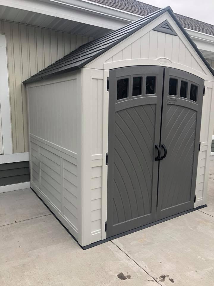 LifeCare Greenbush Manor Patio Shed Grant