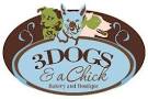 3 Dogs and a Chick