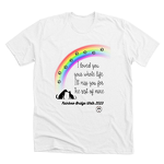 2023 Sophie's Circle Rainbow Bridge T-Shirt Crew Neck