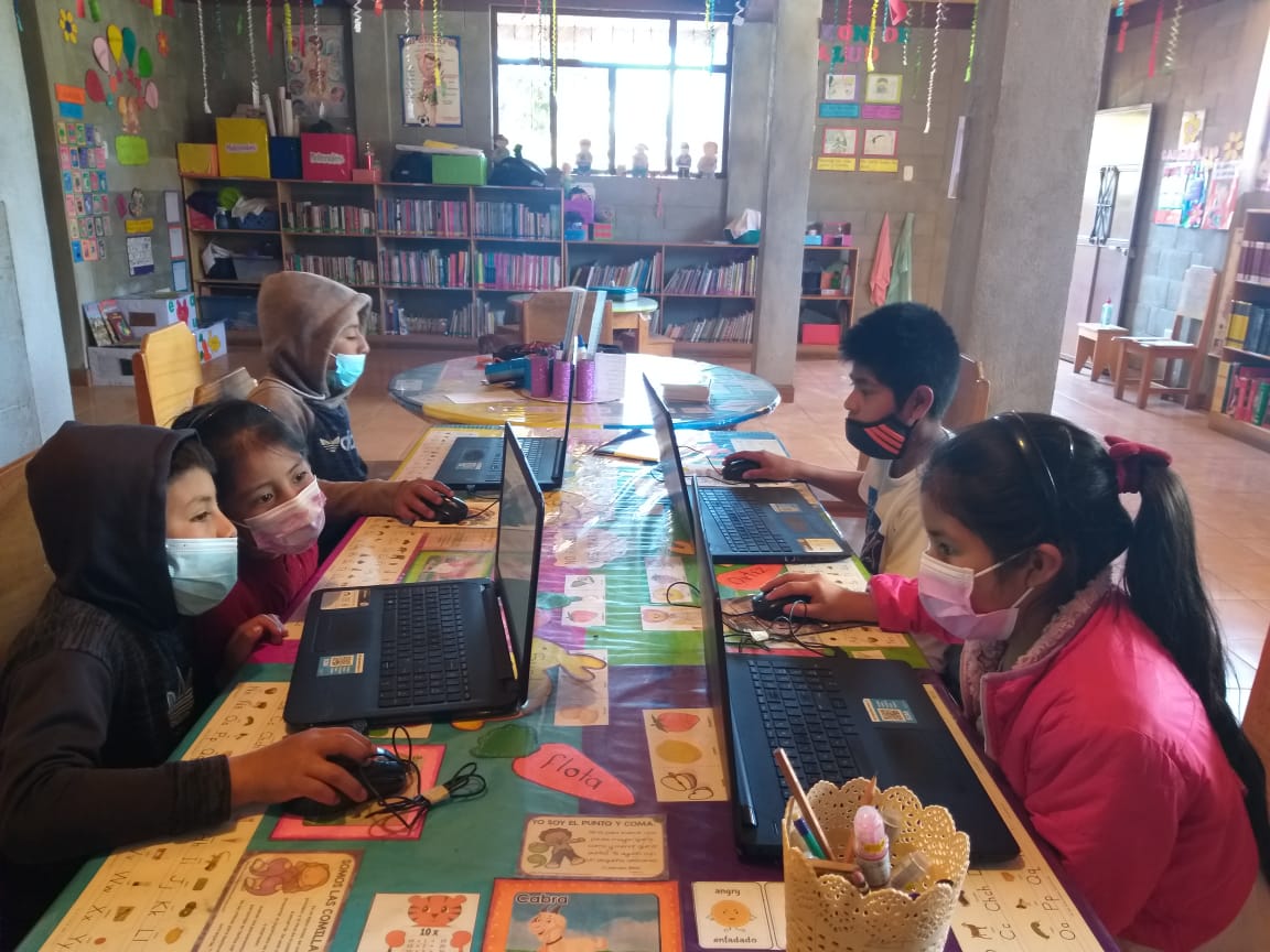 Learning centers in central Guatemala
