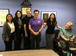 A Tour of TASC for Assemblymember Jesse Gabriel's rep, Mayra Valadez along with North LA County Regional Center Executive Director, Ruth Jenka, TASC Board President, Nick Leone, Rep from Tierra Del Sol, (me!) and TASC Executive Director, Ken Lane