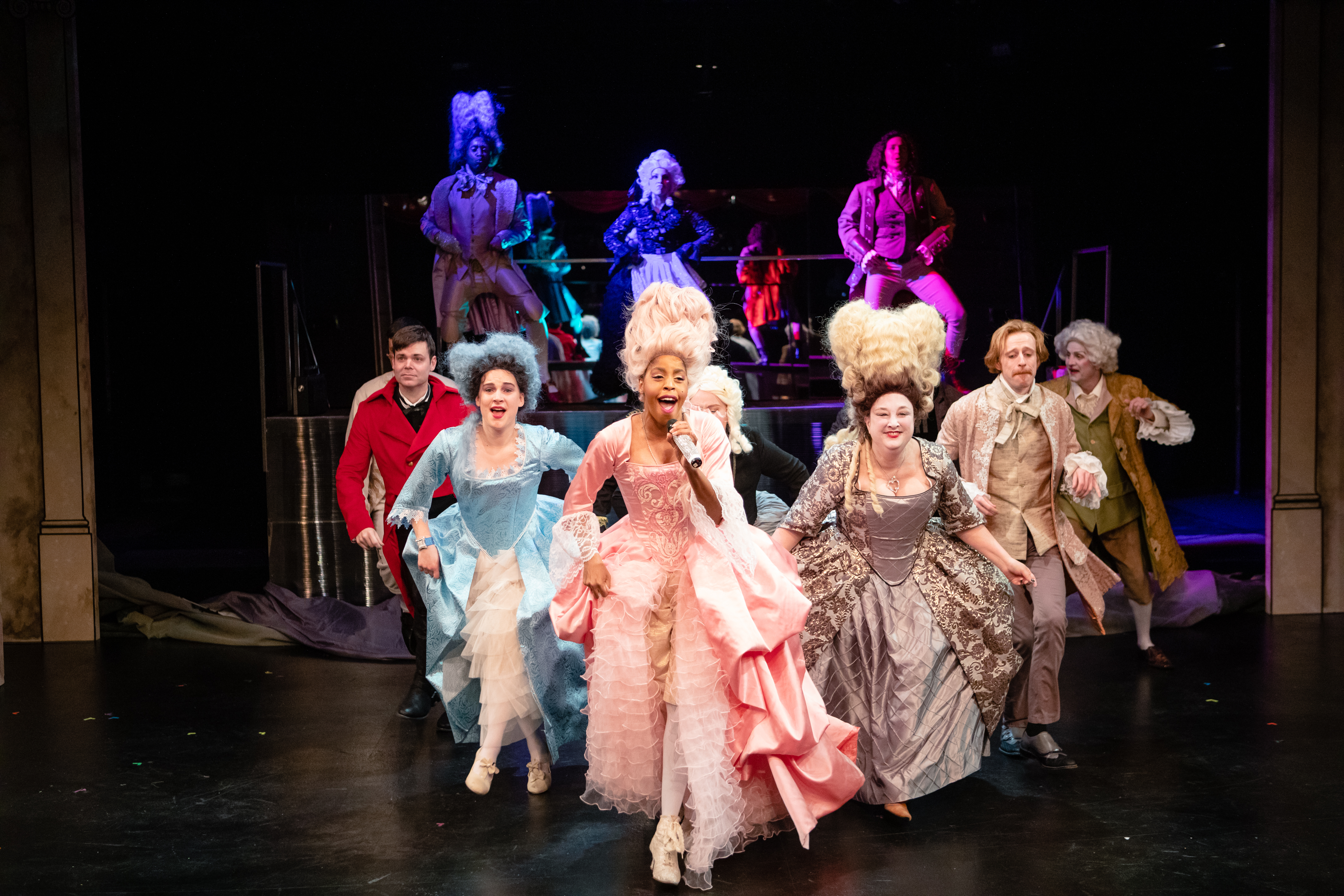 The cast of The Rivals, photo by John Ulman