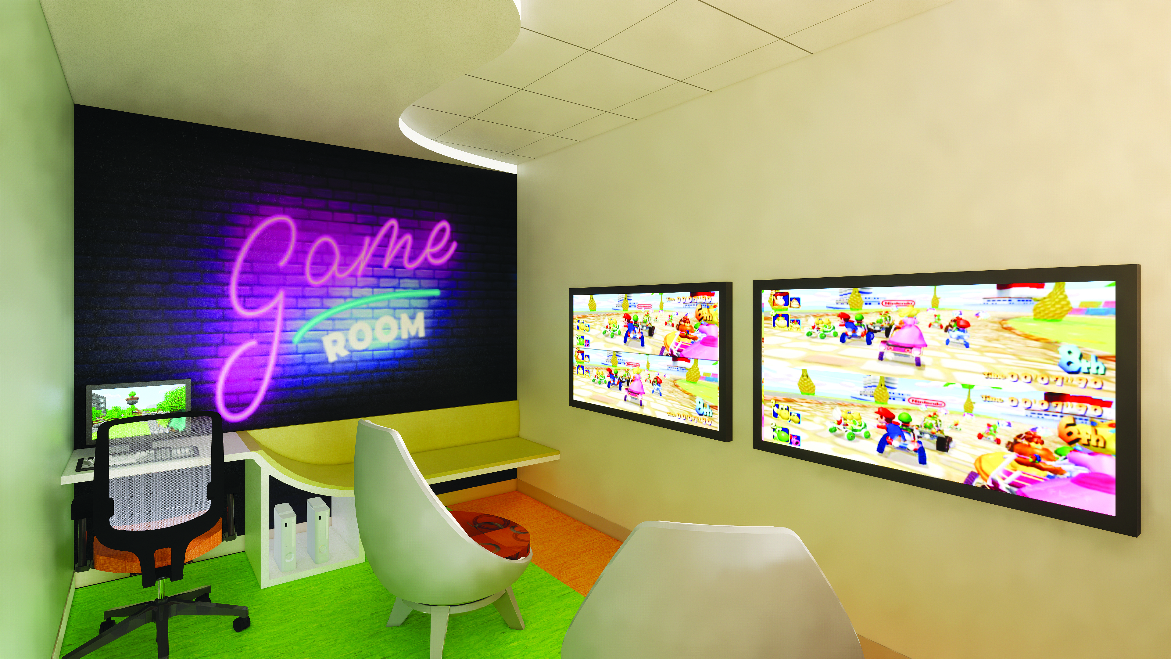 Teen Lounge Rendering