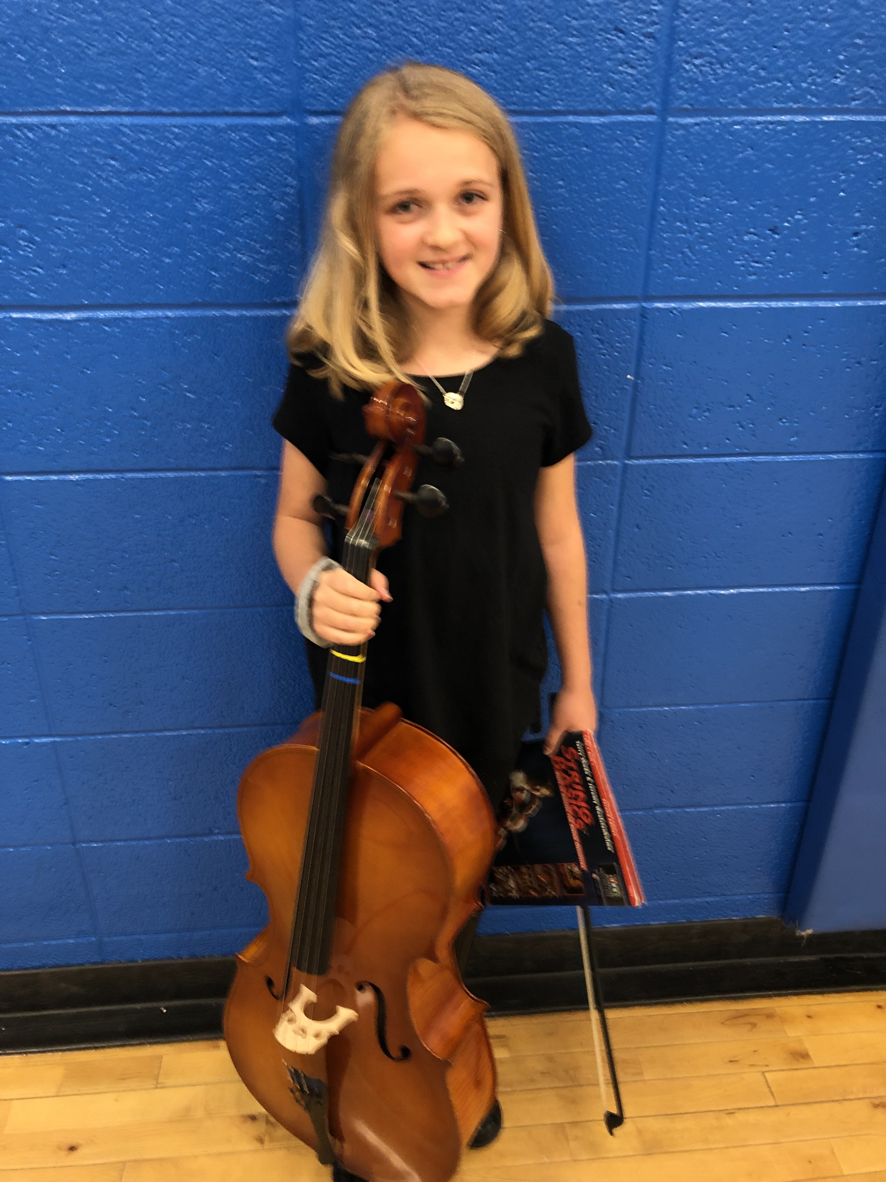 Lily and her cello