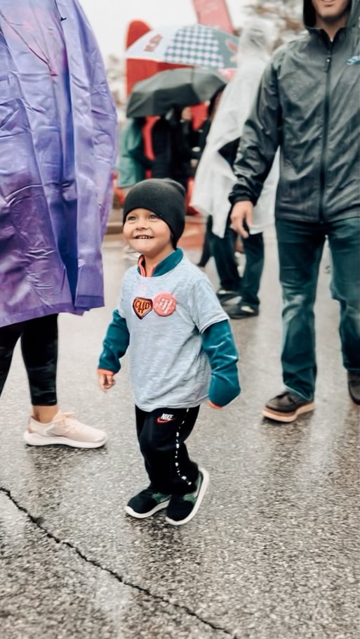 Bentlee at the 2022 Heart Walk