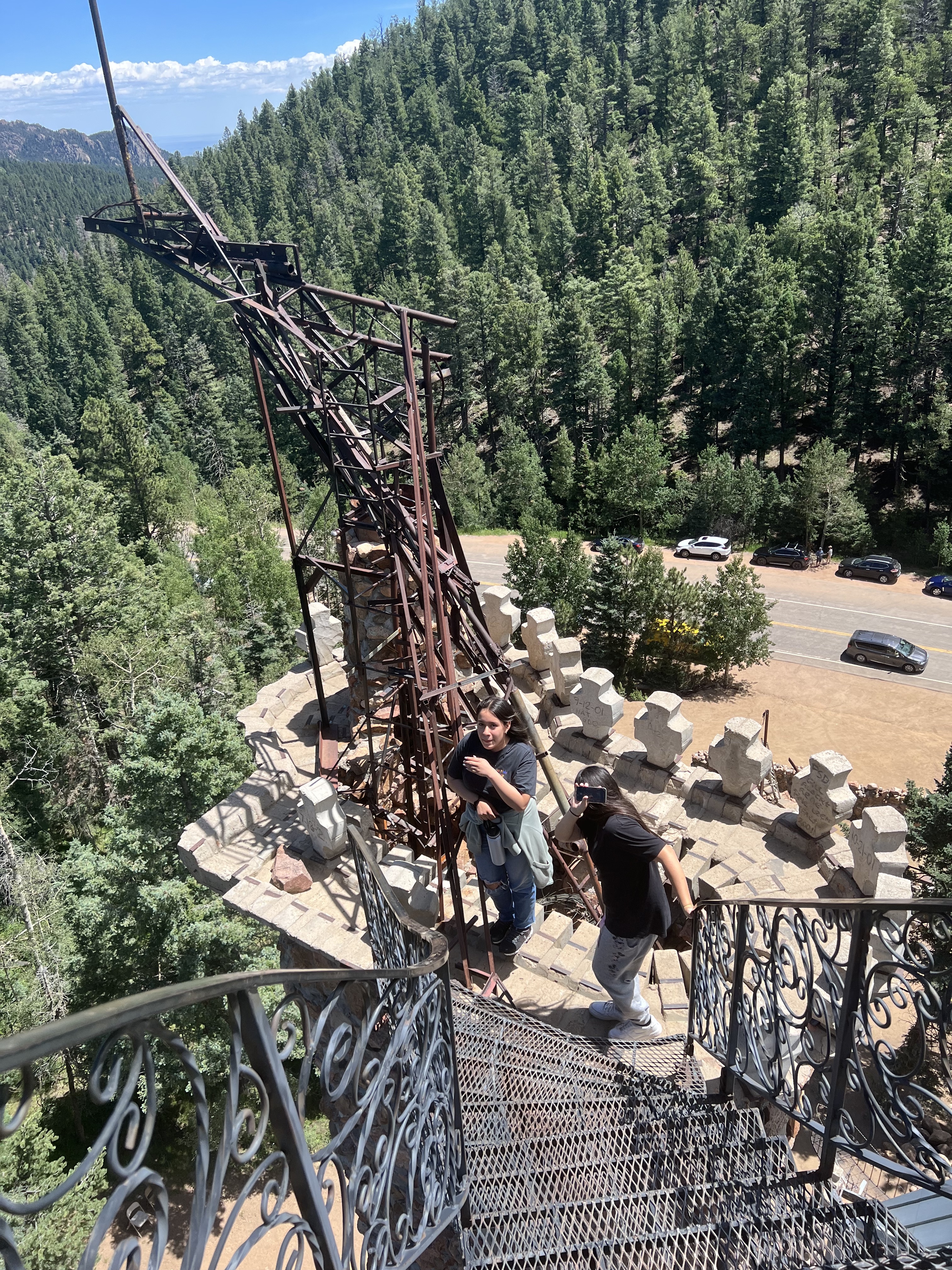 Some good views come from the top