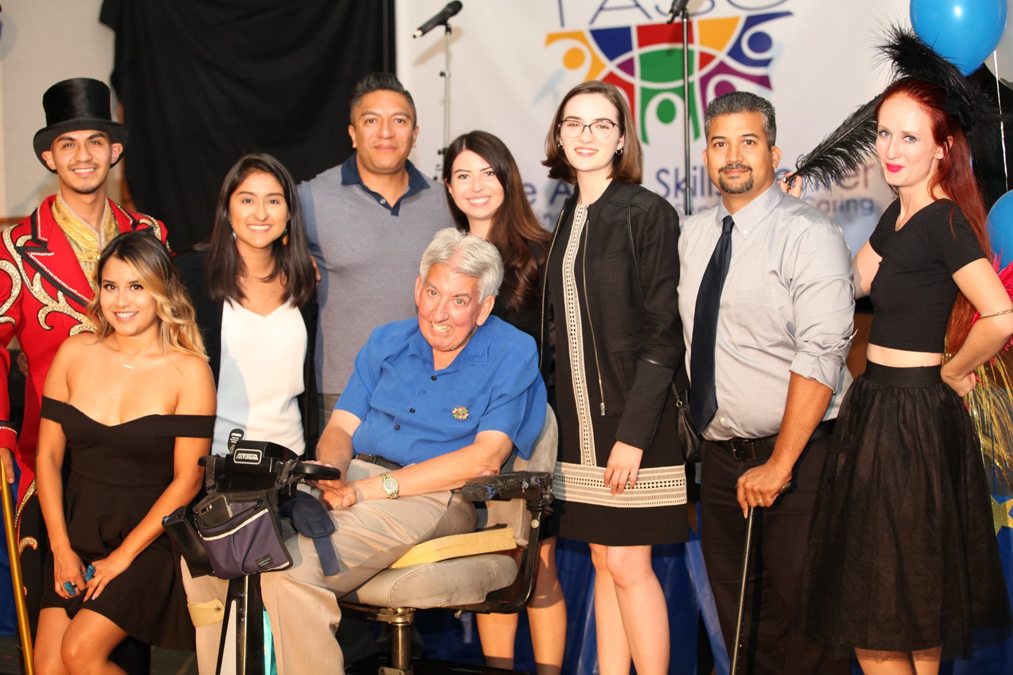 Representatives, Board Members, Employees At TASC During Concert Fundraiser 2019