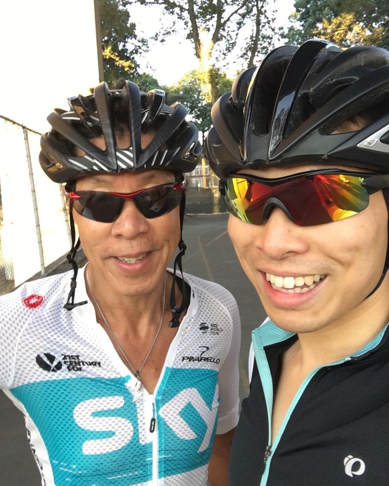 Gary and his father, Michael