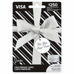 6. $250 Visa Gift Card