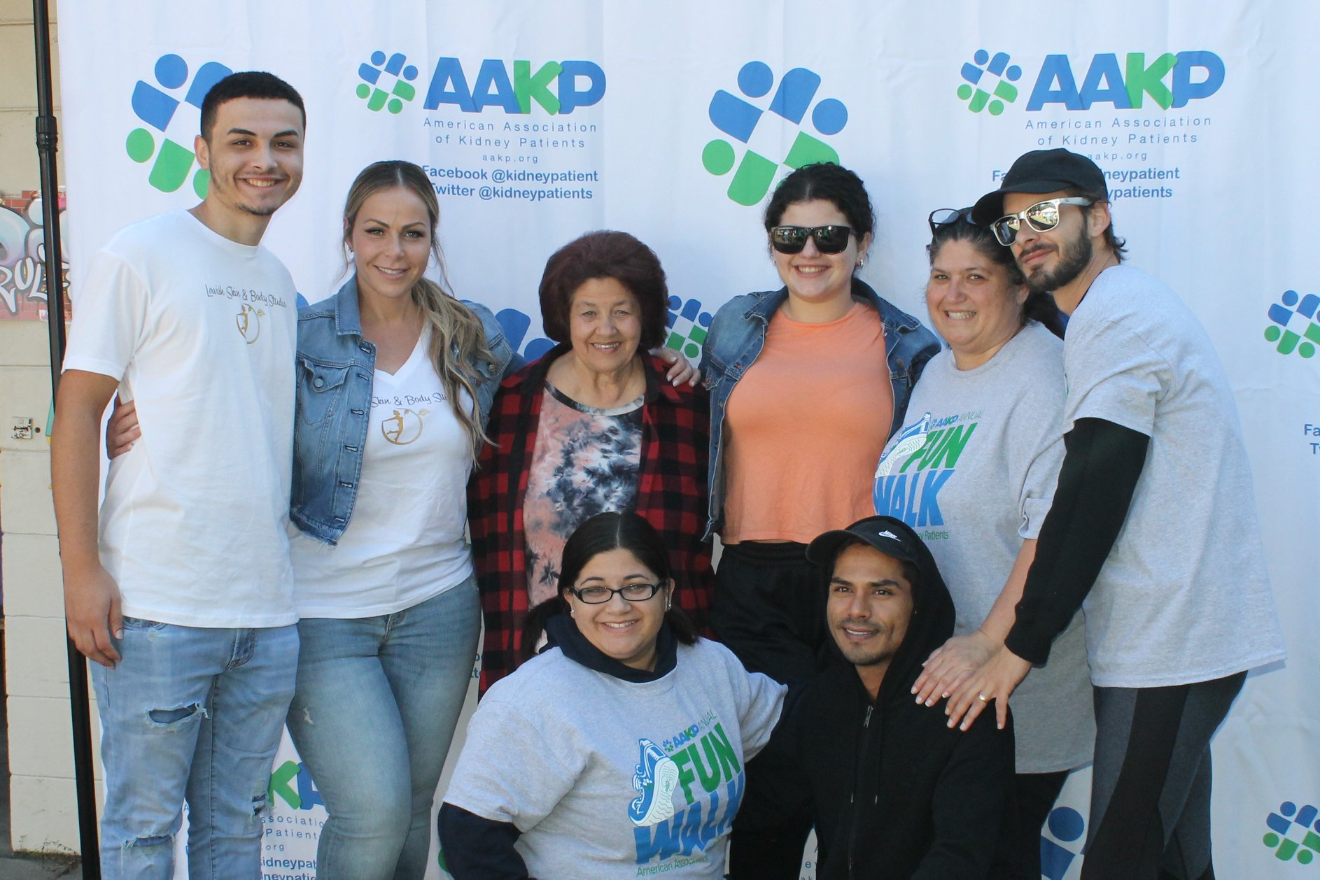 We walk for her! Mom/Abuela