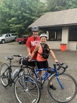 Bob, Misty, and Marlee in the 2019 Ride for the Refuge