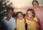 My brother Johnny, myself, my sister Kate and my brother Charlie