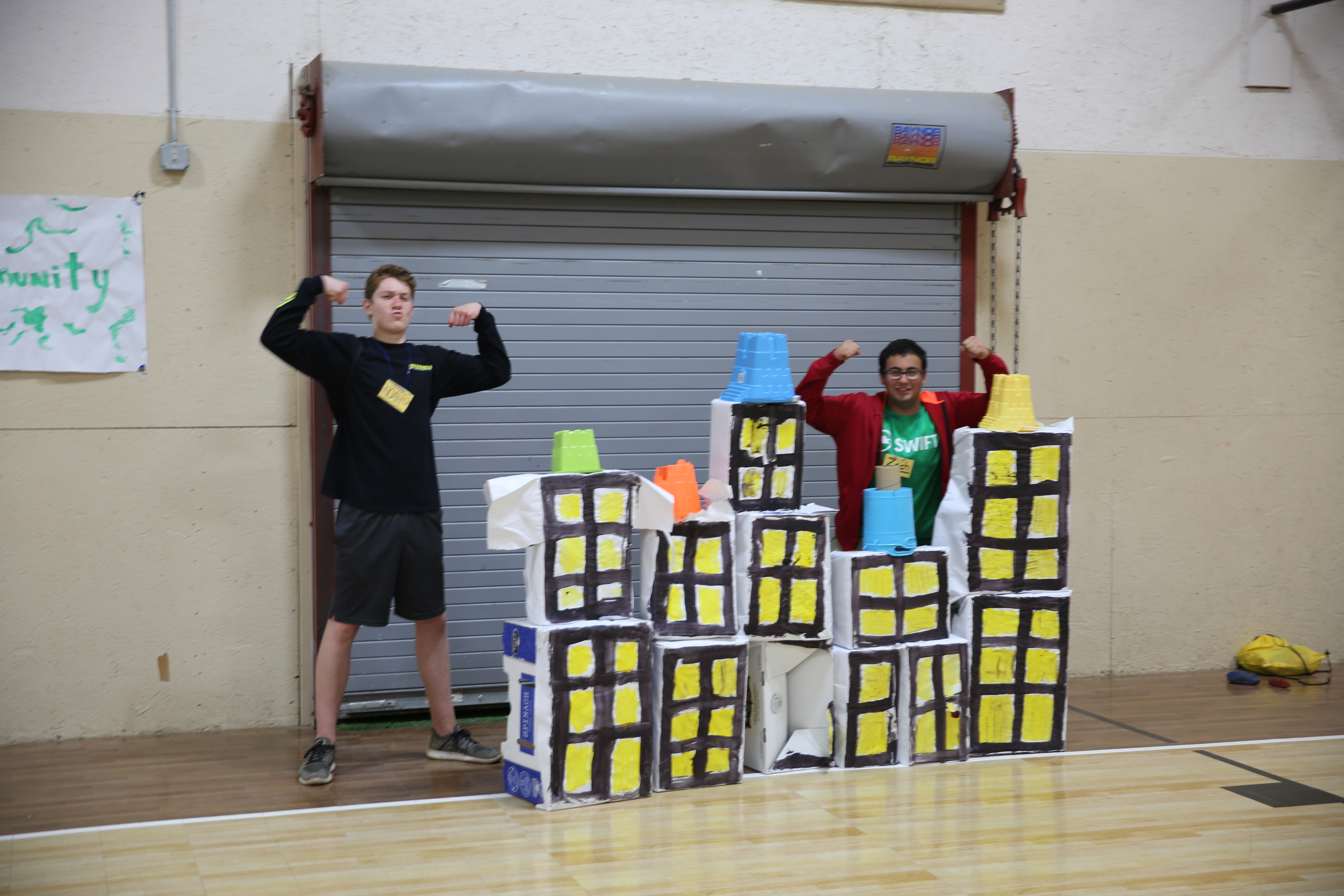 Superhero night! Who will destroy or save NYC?