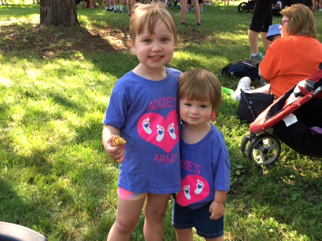 Addie & her cousin Carolina at the 2016 HB500