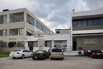 Former David Adickes' Studio - Site of Art on the Avenue in 1997