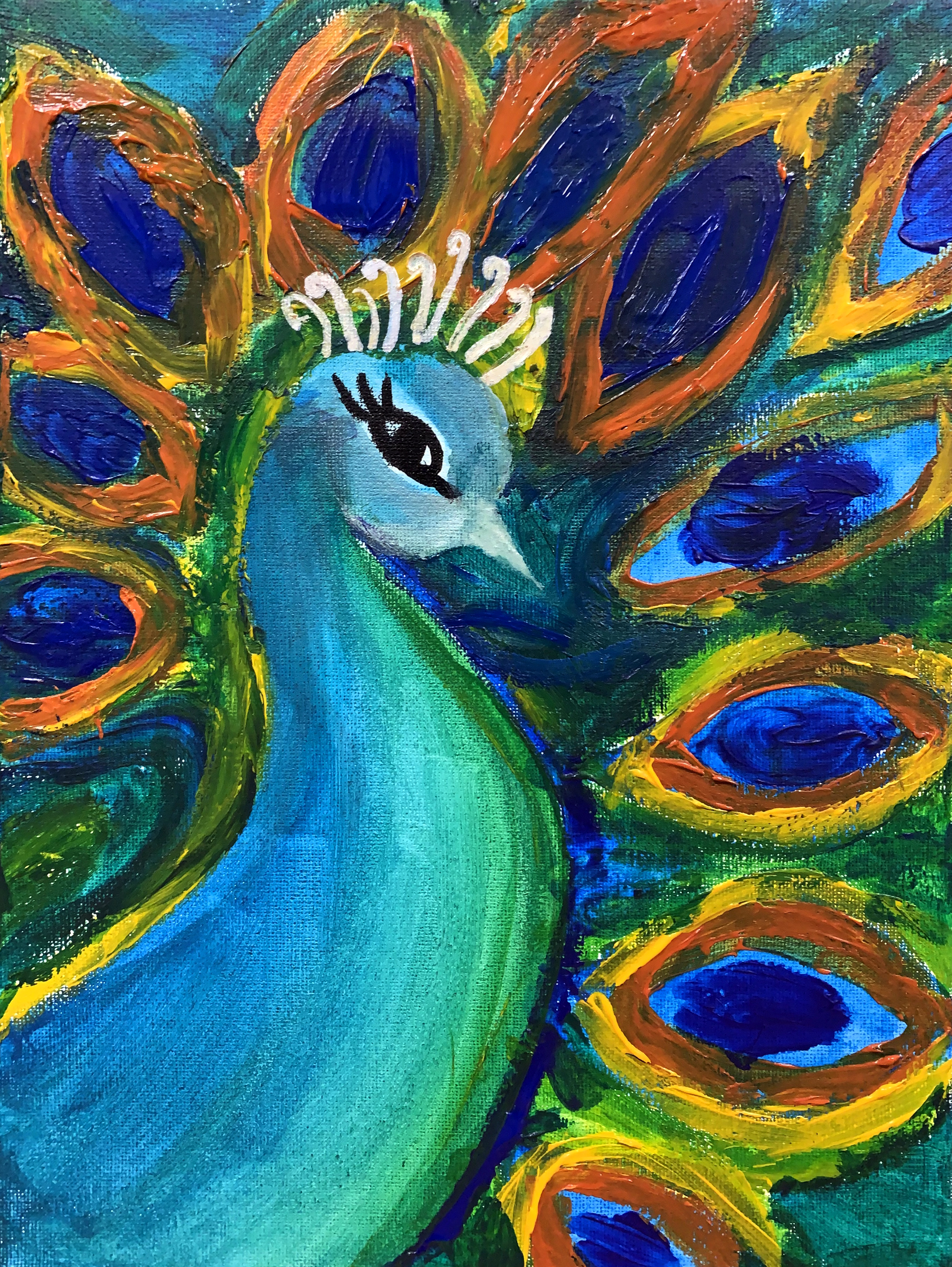 Peacock's Eyes, Ailani, age 13