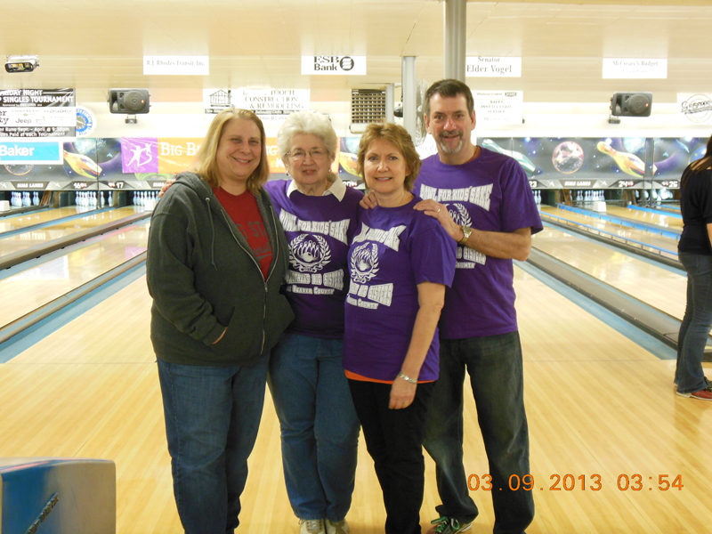 our 2013 Bowl for Kids Sake team