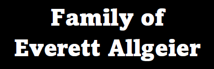 Family of Everett Allgeier