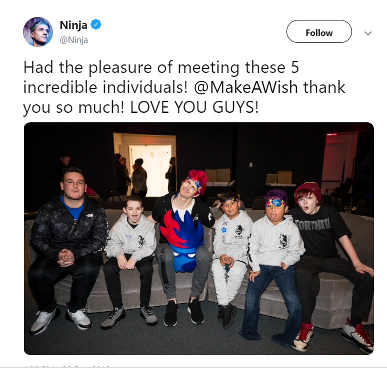 Make a Wish - Meeting Ninja in New York City!